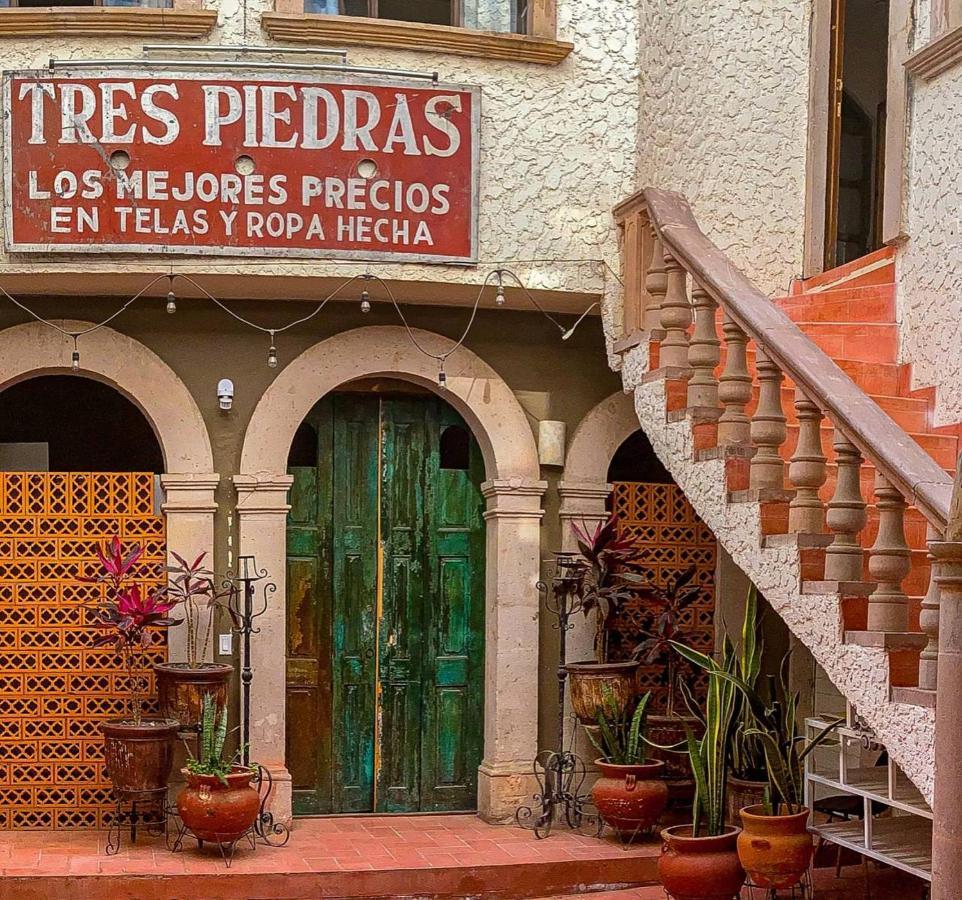 Hotel Tres Piedras 萨卡特卡斯 外观 照片